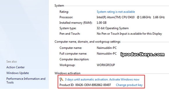 download activation key for windows 7 ultimate