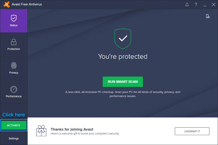 activation code for avast 2017