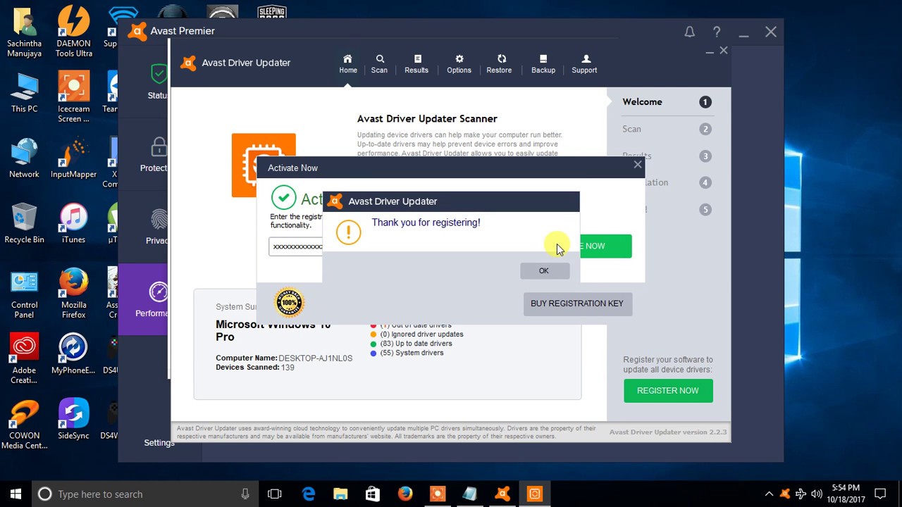 avast free antivirus security and driver updater