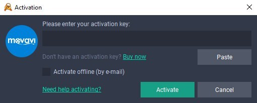 activation key for movavi video editor 12