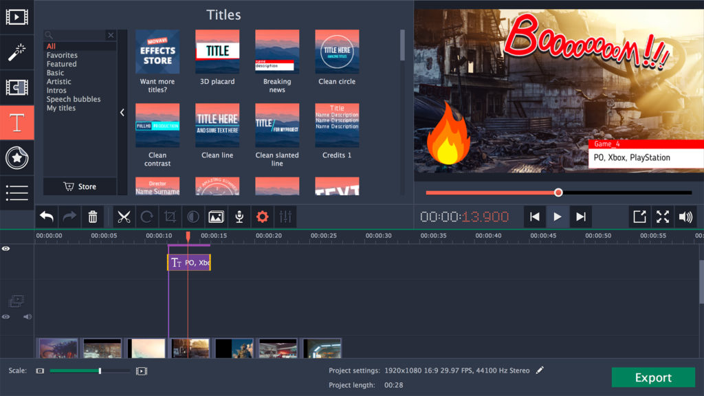 movavi video editor plus 2022 effects pack download