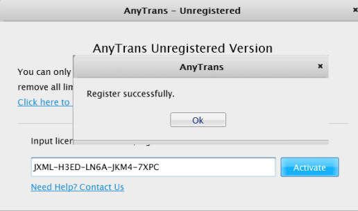 AnyTrans 7.0.0 License Code