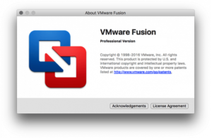 vmware fusion pro vsphere