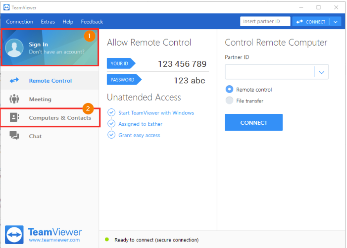 teamviewer revert to free license