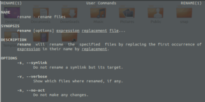 Cómo cambiar el nombre de los archivos en Linux