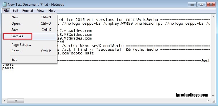 cmd code for activating ms office 2019