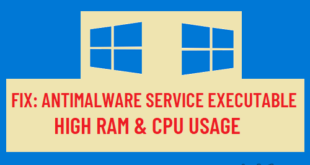 How To Fix Antimalware Service Executable (MsMpEng) High CPU Usage