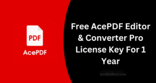 Free AcePDF Editor & Converter Pro License Key