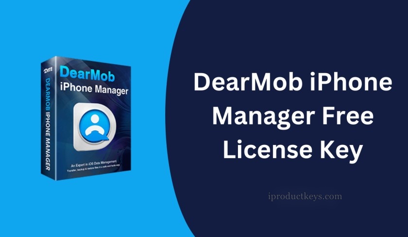 DearMob iPhone Manager Free License Key