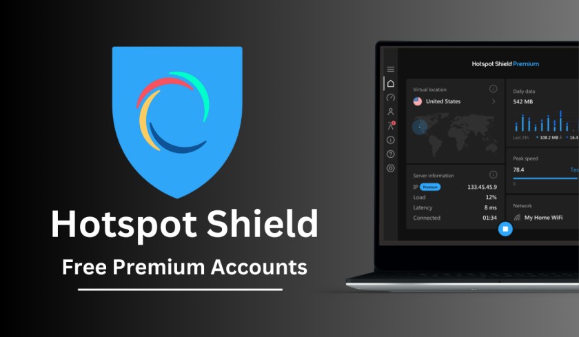 Free Hotspot Shield Premium Accounts & Passwords 02-02-2025
