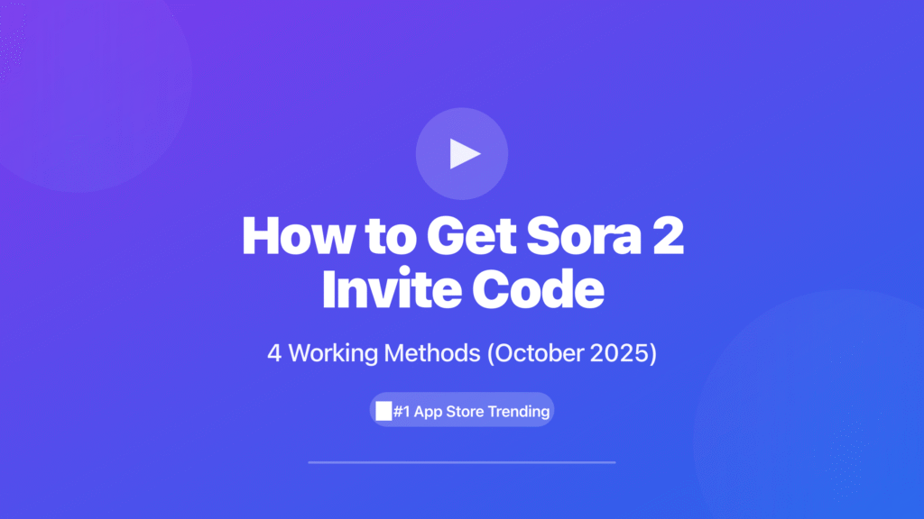 How to Get Sora 2 Invite Codes Free latest method