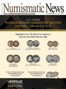 Numismatic News – Vol. 74 No. 32 December 30, 2025