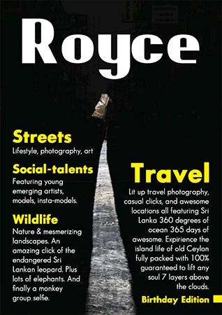 Royce Magazine: Birthday Edition – 2026