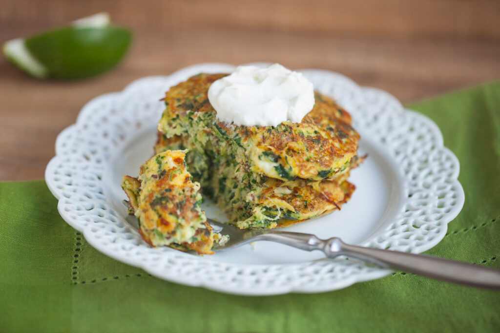 Healthy Zucchini Fritters Side Dish