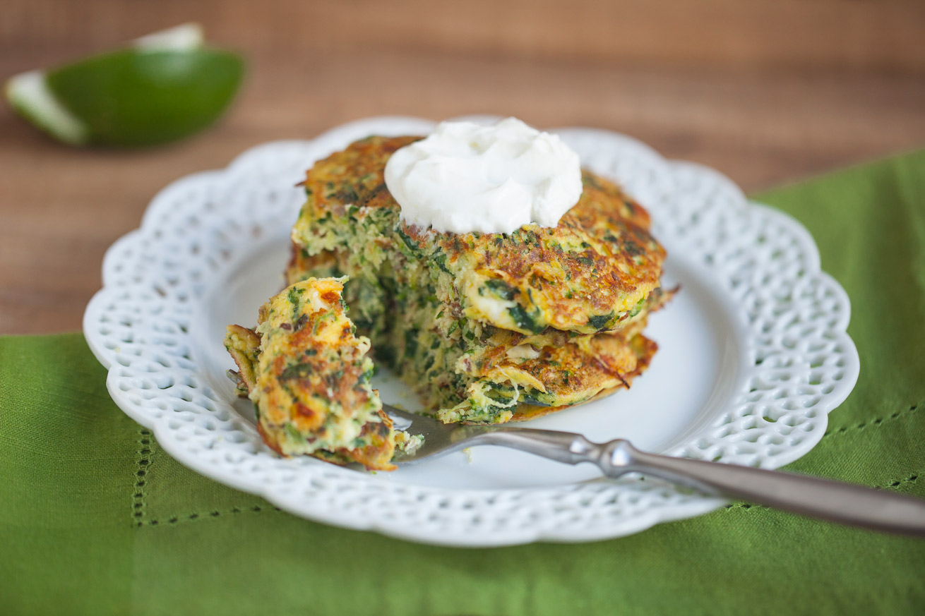 Healthy Zucchini Fritters Side Dish