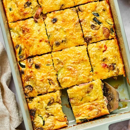 Easy Cottage Cheese Egg Bake (High-Protein Breakfast)