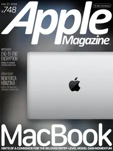 AppleMagazine – Issue 748, 27 February 2026