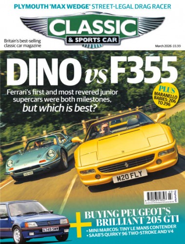 Classic & Sports Car UK – March 2026