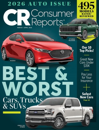 Consumer Reports – Auto Issue, March/April 2026