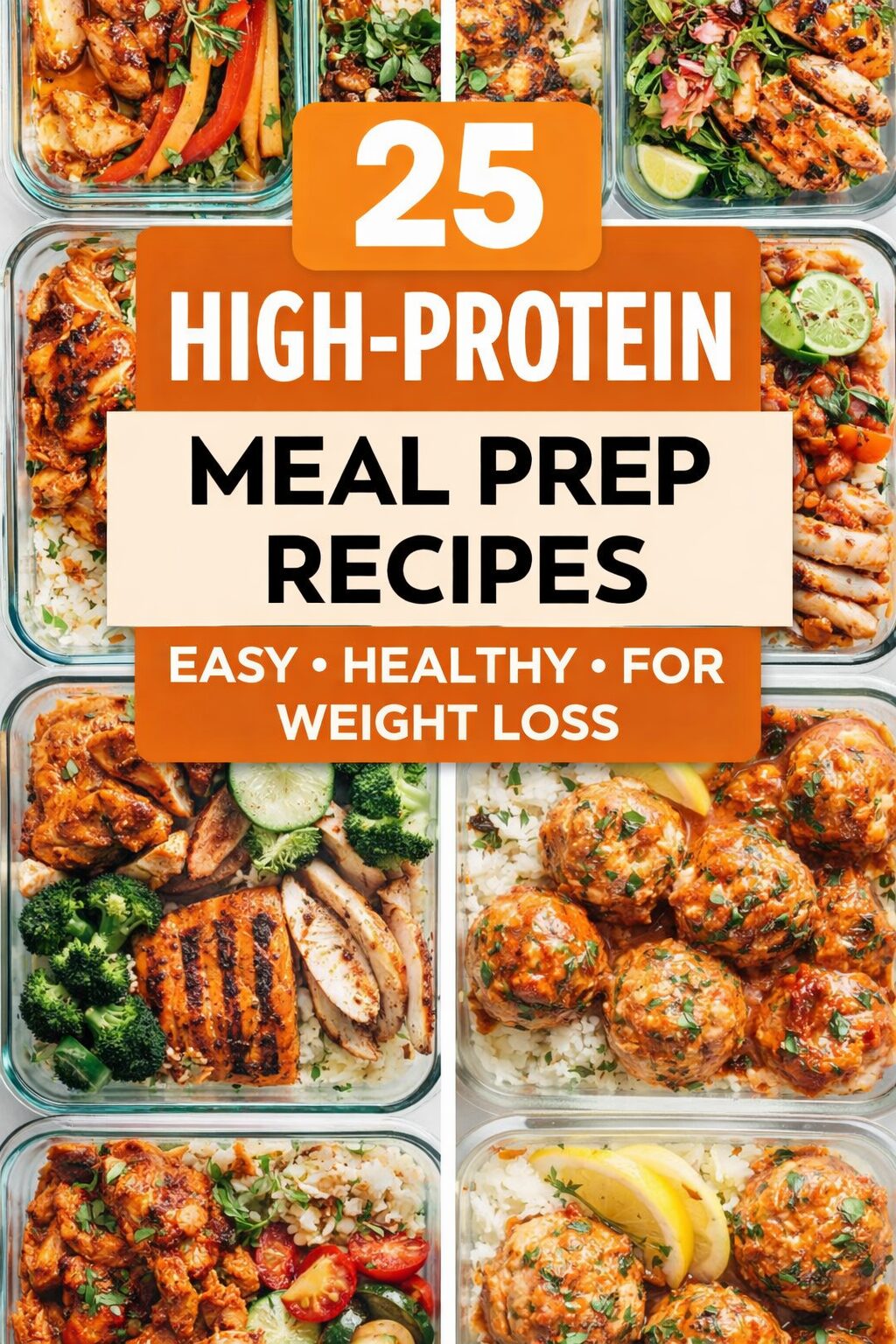 high protein meal prep recipes, meal prep ideas, healthy meal prep