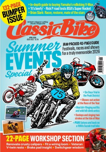 Classic Bike UK – Issue 555, April 2026