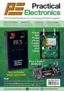 Practical Electronics – April 2026