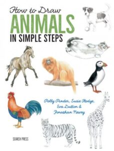 Search Press Art Collection – How to Draw Animals in Simple Press, 2026
