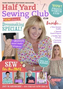 Half Yard Sewing Club – Issue 6 2026