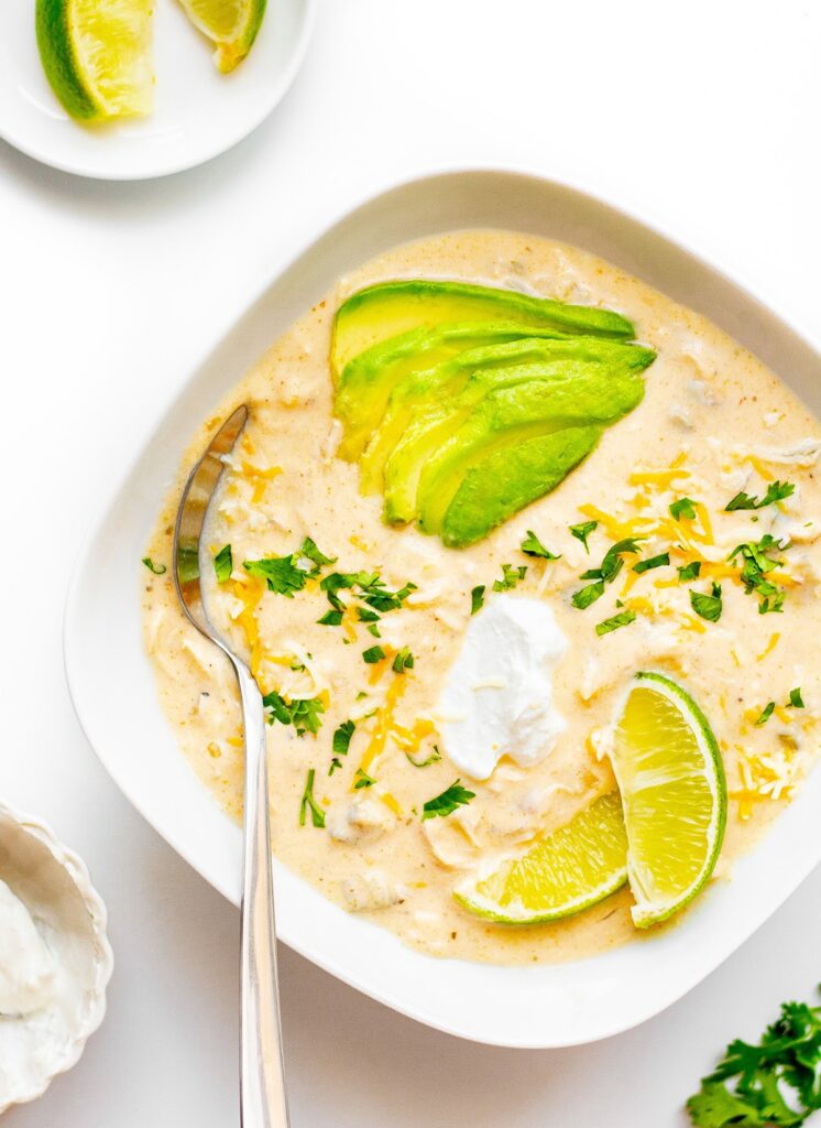 Keto White Chicken Chili Recipe – Creamy, Cheesy & Low Carb