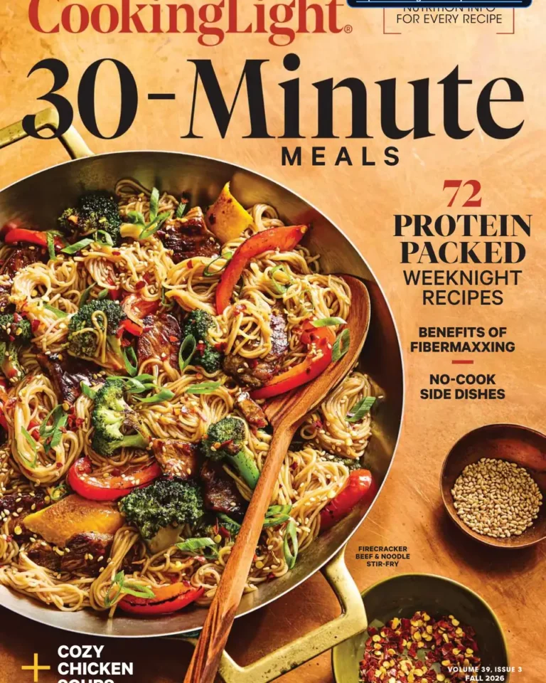 Cooking Light – Fall 2026