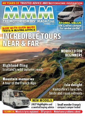 MMM The Motorhomers’ Magazine – November 2026